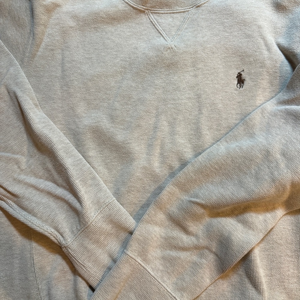 Ralph Lauren Men's Light brown Crewneck Sweater